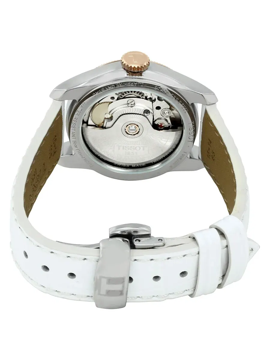 Женские часы Tissot T-Classic Ballade Automatic с перламутровым циферблатом T108.208.26.117.00 — изображение 3 из 3