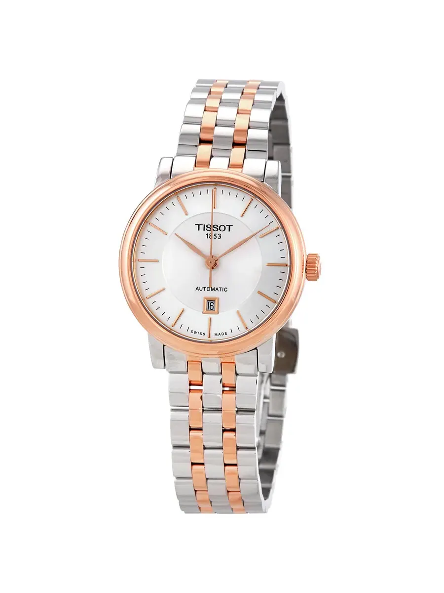 Женские часы Tissot T-Classic Carson с серебристым циферблатом T122.207.22.031.01 — изображение 1 из 3