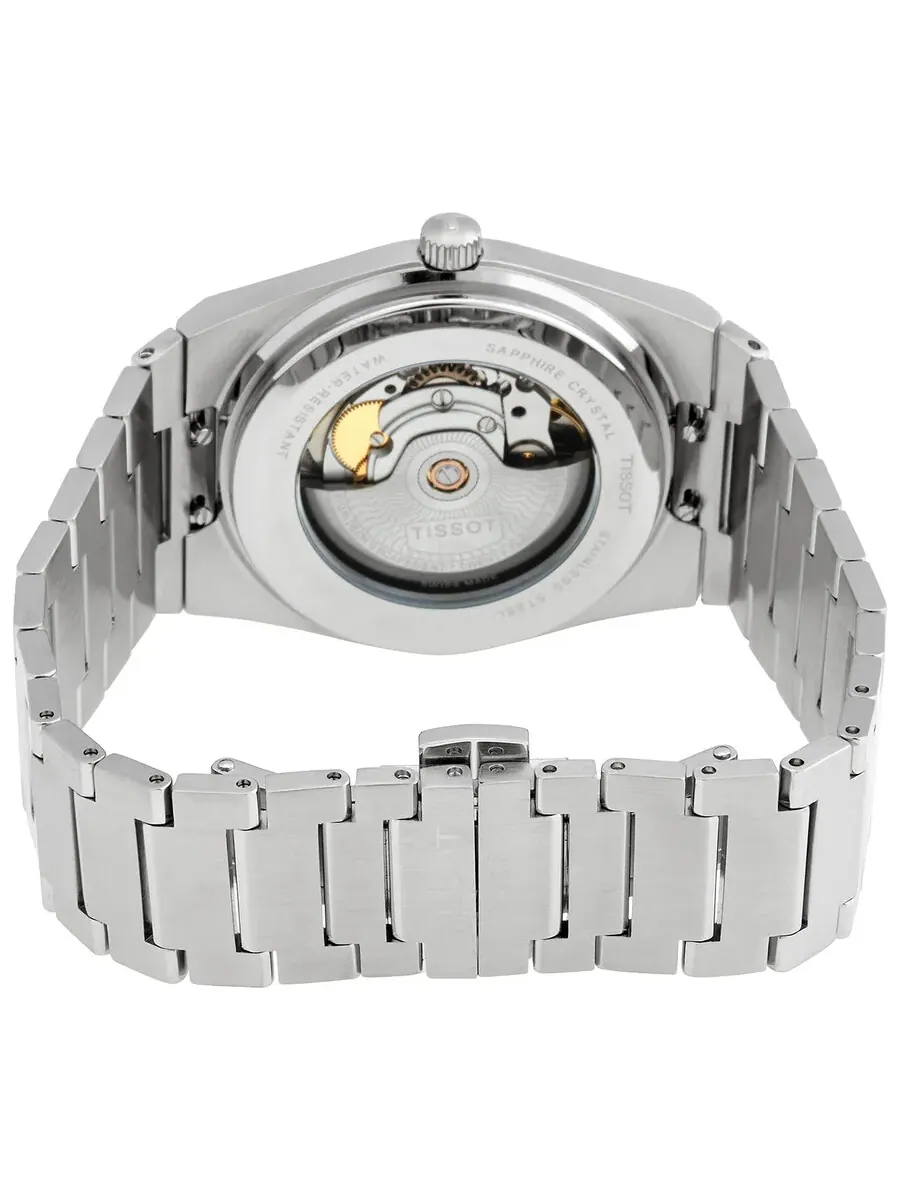 Мужские автоматические часы Tissot PRX Powermatic 80 T137.407.21.031.00 — изображение 3 из 3, оттенок розовый золотистый