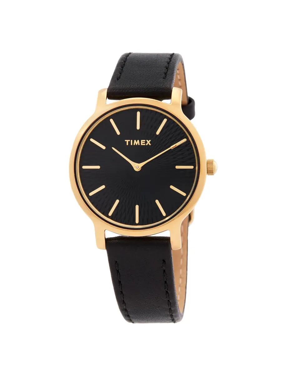 Женские часы Timex Transcend с кварцевым механизмом, черным циферблатом, модель TW2V92600 — изображение 1 из 3