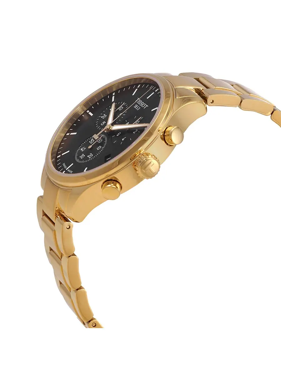 Мужские часы Tissot T-Sport Chronograph Quartz с черным циферблатом T116.617.33.051.00 — изображение 2 из 3, оттенок черный