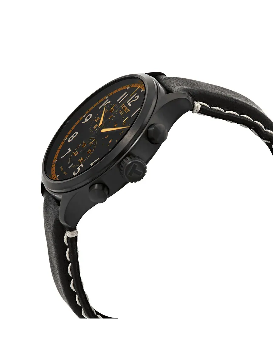 Мужские часы Tissot T-Sport Chronograph Quartz с черным циферблатом T116.617.36.052.02 — изображение 2 из 3, оттенок черный
