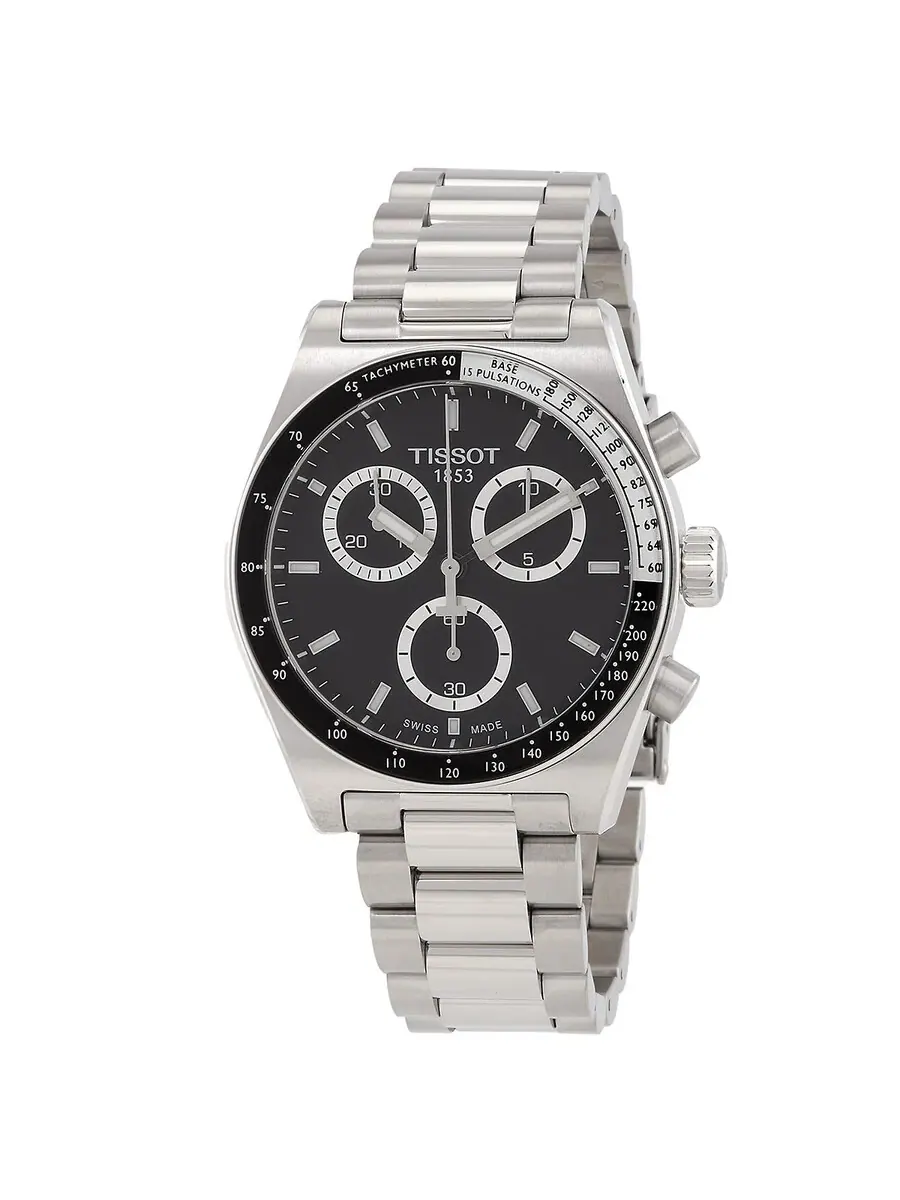 Мужские часы Tissot T-Sport Chronograph Quartz с черным циферблатом T149.417.11.051.00 — изображение 1 из 3
