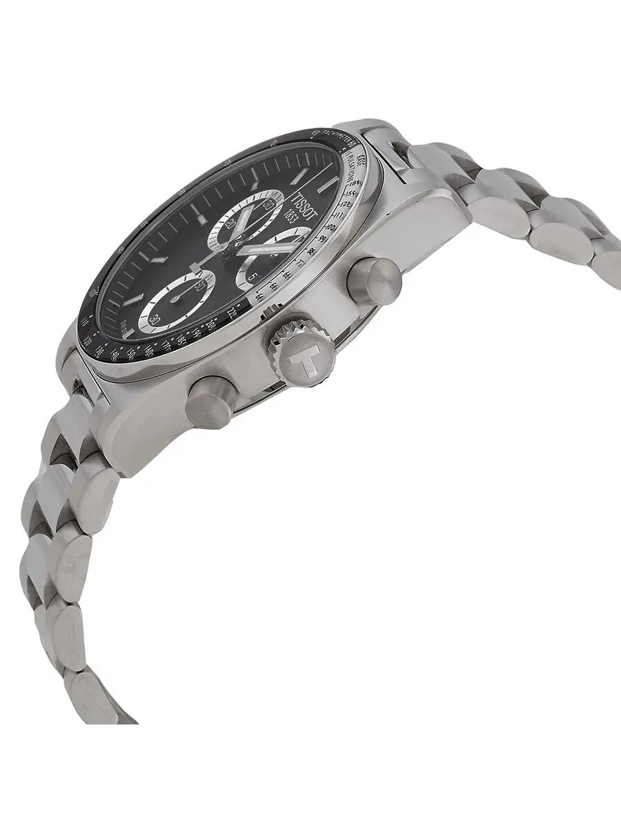 Мужские часы Tissot T-Sport Chronograph Quartz с черным циферблатом T149.417.11.051.00 — изображение 2 из 3