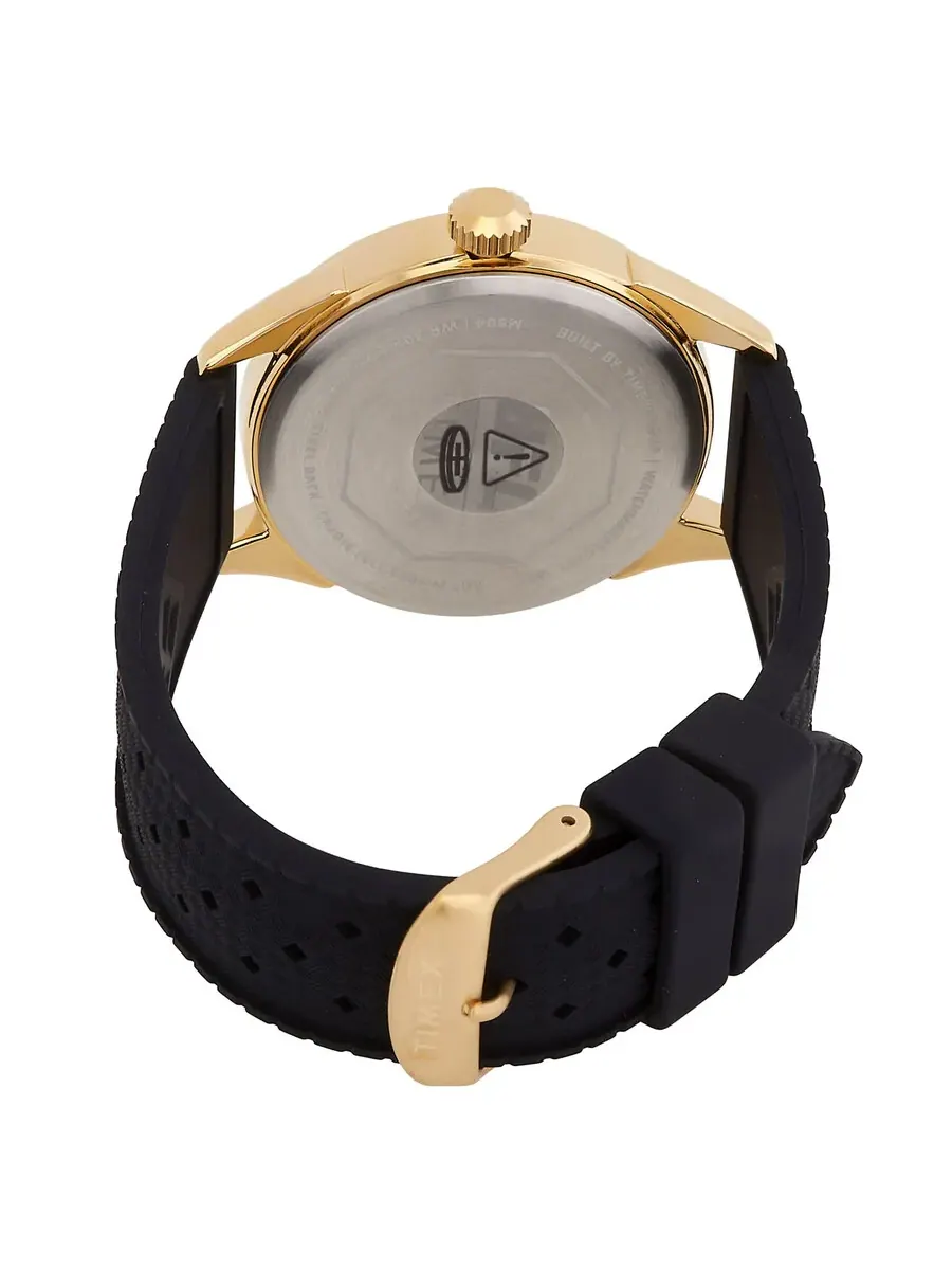 Мужские часы Timex UFC Street Quartz с черным циферблатом TW2V56000 — изображение 3 из 3, оттенок золотистый