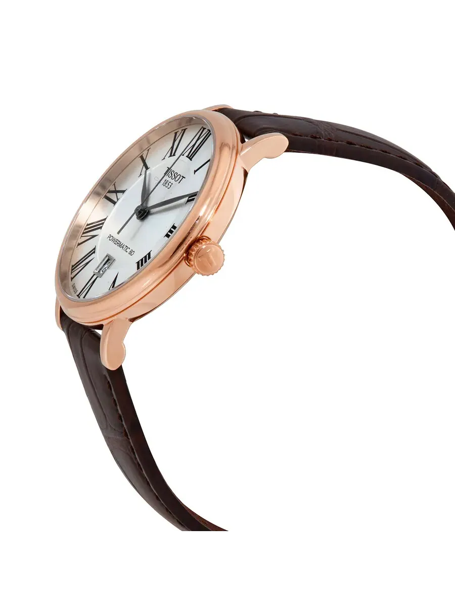 Мужские часы Tissot Carson Automatic с серебристым циферблатом T122.407.36.033.00 — изображение 2 из 3