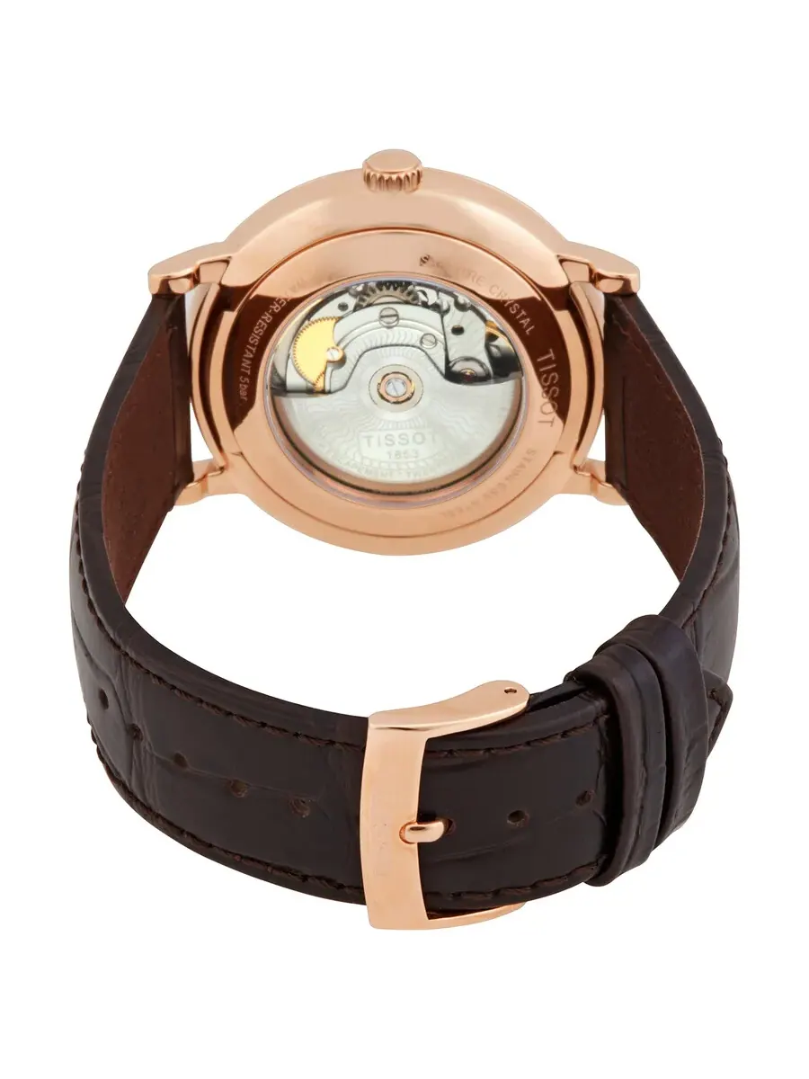 Мужские часы Tissot Carson Automatic с серебристым циферблатом T122.407.36.033.00 — изображение 3 из 3