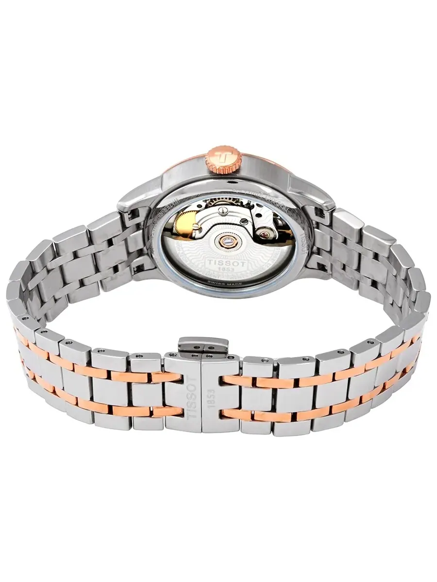 Женские часы Tissot Chemin des Tourelles Automatic с перламутровым циферблатом T099.207.22.118.02 — изображение 3 из 3