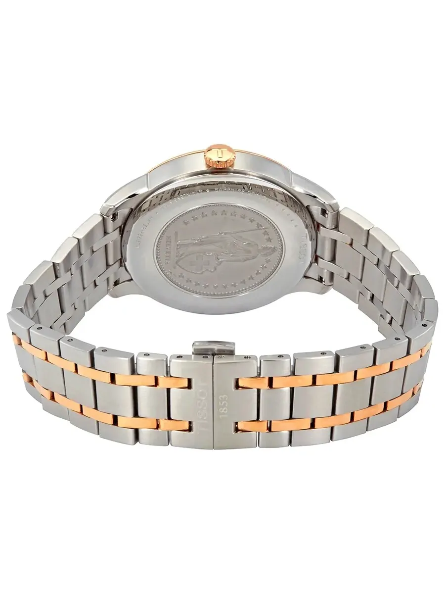 Мужские часы Tissot Chemin des Tourelles Automatic T099.407.22.038.01 — изображение 3 из 3, оттенок розовый золотистый