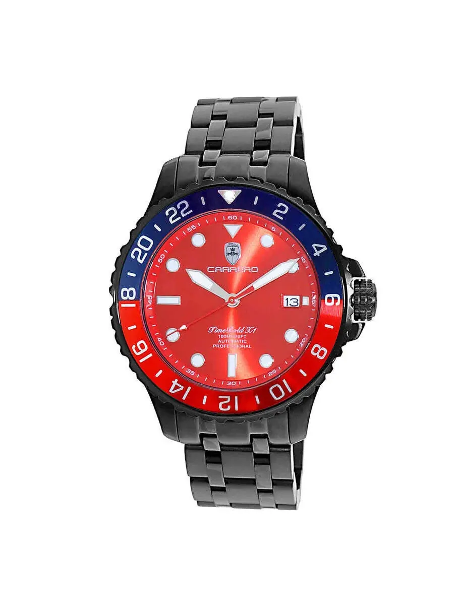 Мужские часы Torino Carrero Time Bold с красным циферблатом X1 C1B737MR-BU