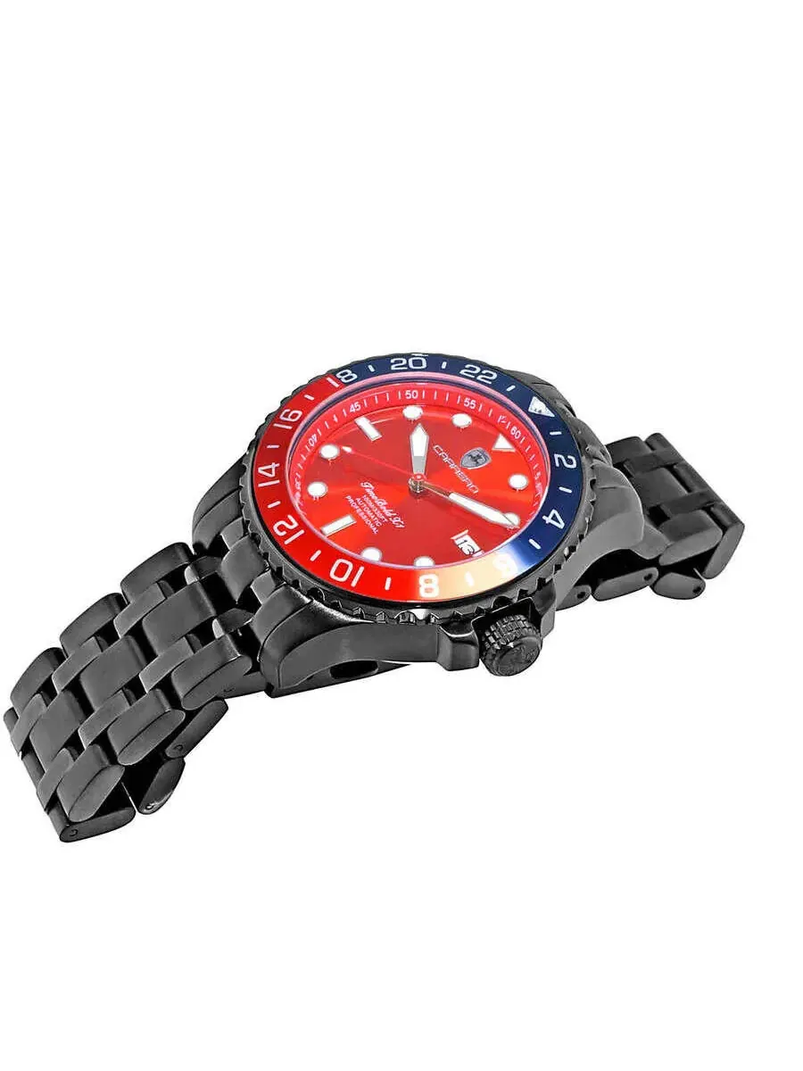 Мужские часы Torino Carrero Time Bold с красным циферблатом X1 C1B737MR-BU — изображение 2 из 2, оттенок мульти