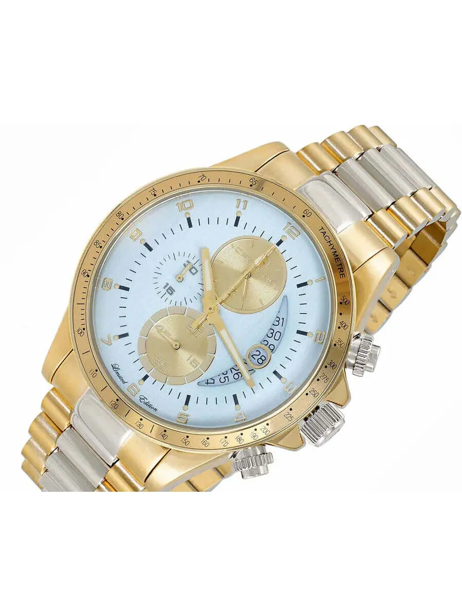 Мужские часы Torino Carrero Winner Circle Chronograph Tachymeter с синим циферблатом C2T101LBU — изображение 4 из 4
