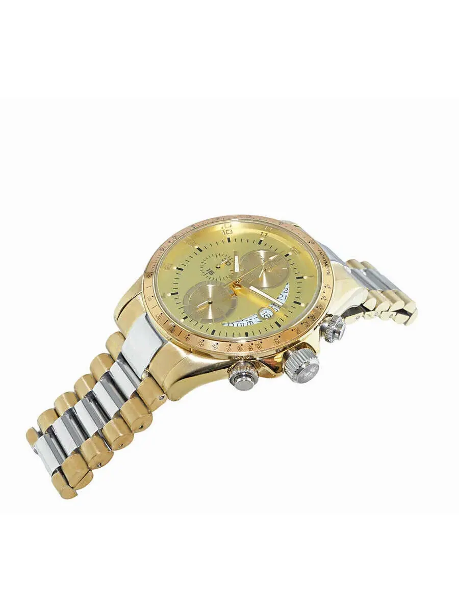 Мужские часы Torino Carrero Winner Circle Chronograph Tachymeter с желтым циферблатом C2T101LYL — изображение 2 из 4