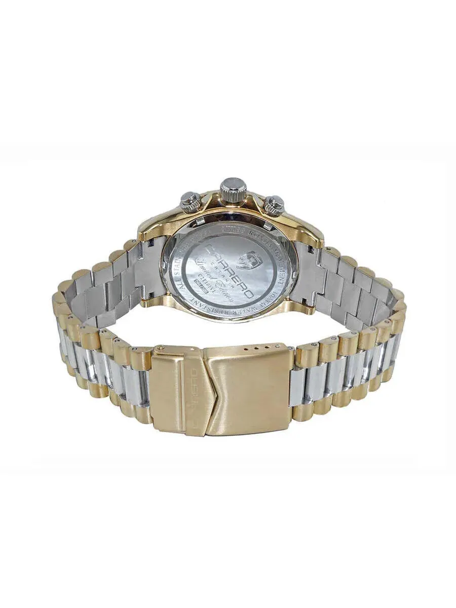 Мужские часы Torino Carrero Winner Circle Chronograph Tachymeter с желтым циферблатом C2T101LYL — изображение 3 из 4