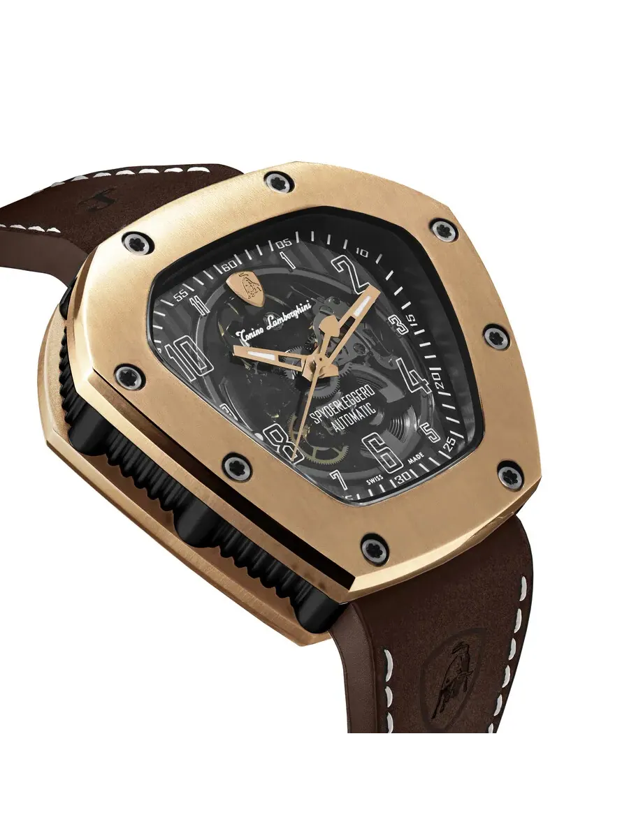 Мужские часы Tonino Lamborghini Spyder Automatic TLF-T06-5 — изображение 3 из 4, оттенок розовый золотистый