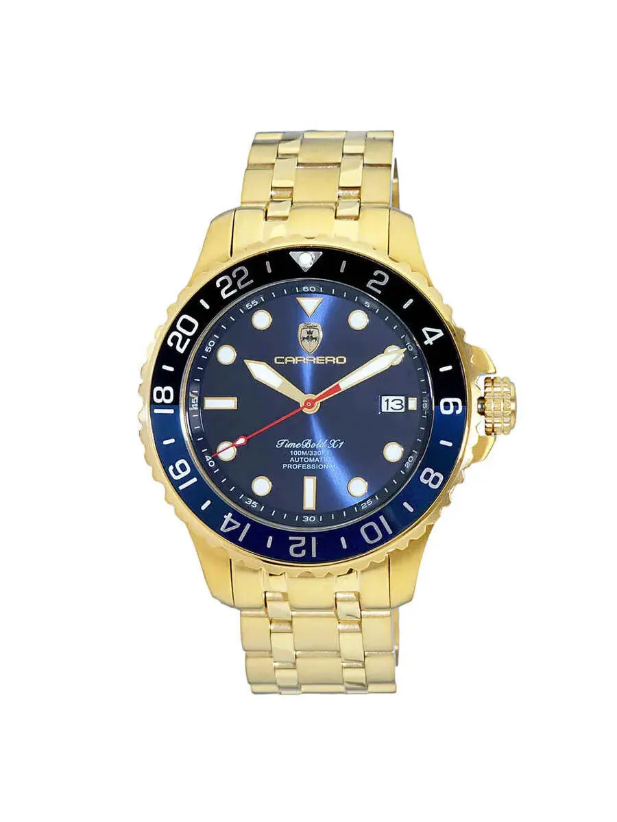 Мужские часы Torino Carrero Time Bold с синим циферблатом X1 C1G737BU-BK