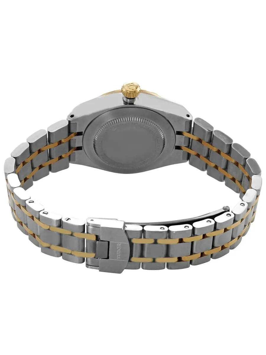 Женские часы Tudor Royal Automatic с черным циферблатом и бриллиантами, 28 мм, модель M28303-0005 — изображение 3 из 4