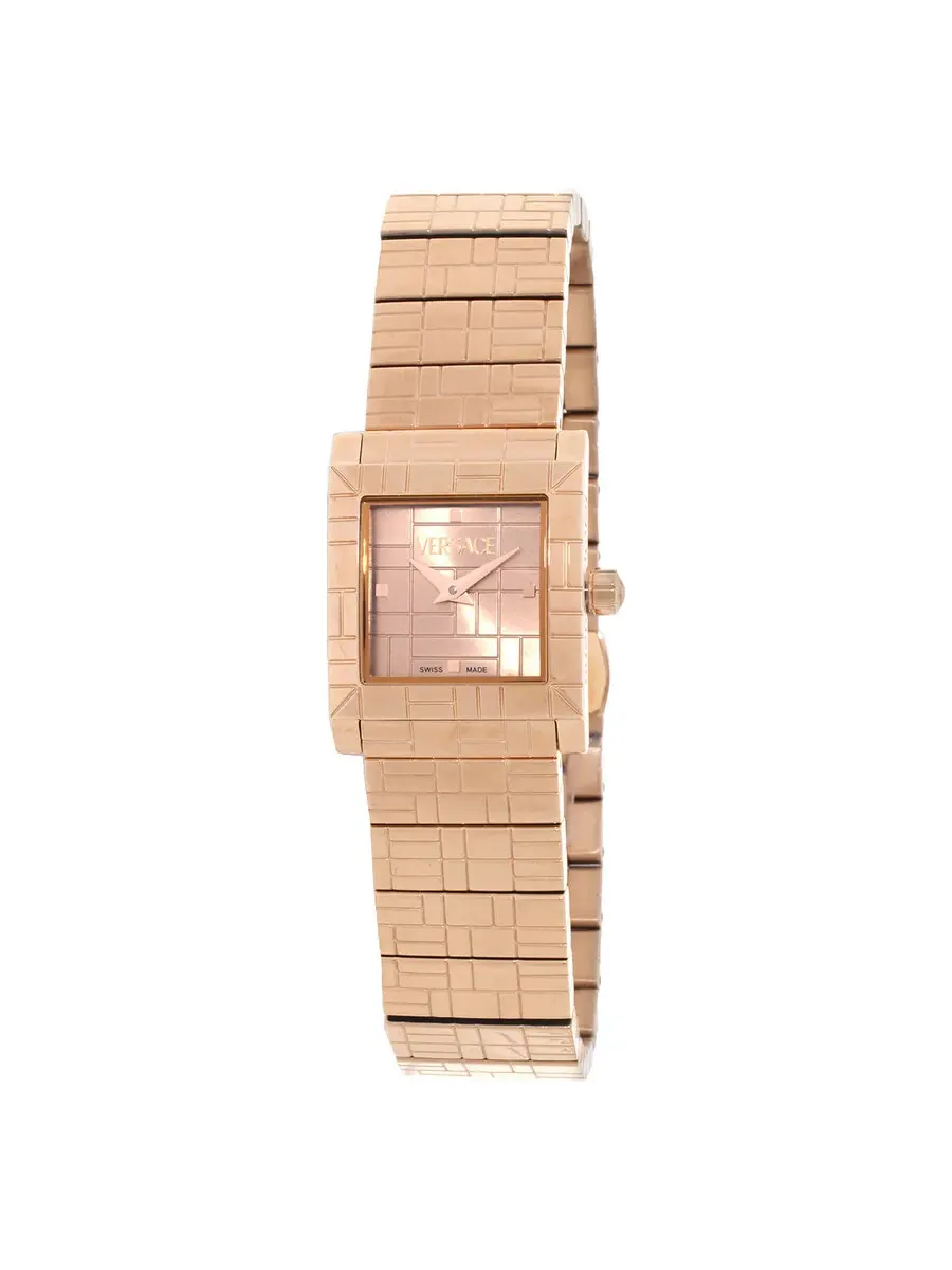Женские часы Versace Mosaic с кварцевым механизмом, розовое золото, циферблат VE9B00224 — изображение 1 из 3