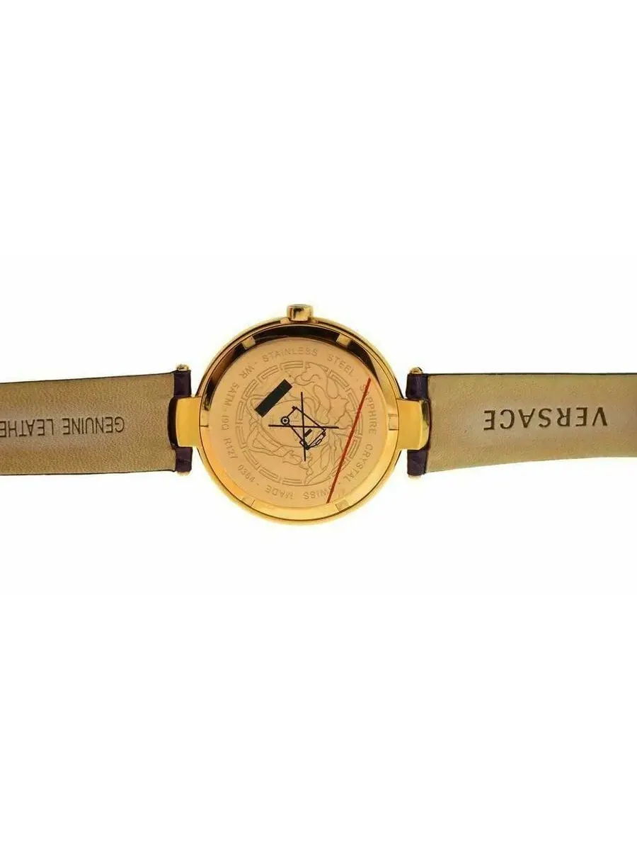 Женские часы Versace Mystique Hibiscus Quartz Diamond Black Dial I9Q81D9HI S702 — изображение 4 из 7