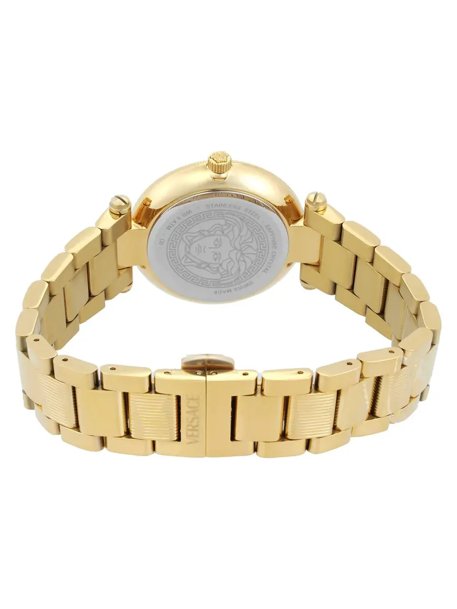 Женские часы Versace Reve Quartz с белым циферблатом VE8B00824 — изображение 3 из 3, оттенок золотистый