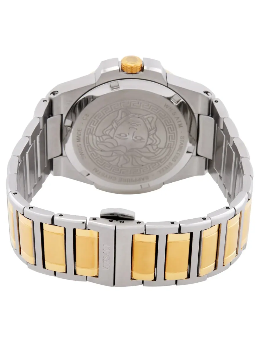 Женские часы Versace Hera Quartz с зеленым циферблатом и двухцветным корпусом VE8D00524 — изображение 3 из 3