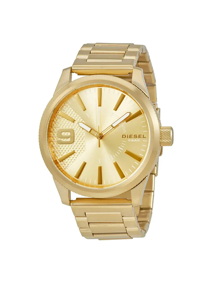 Мужские часы Diesel Rasp Gold Dial DZ1761 — золотистый