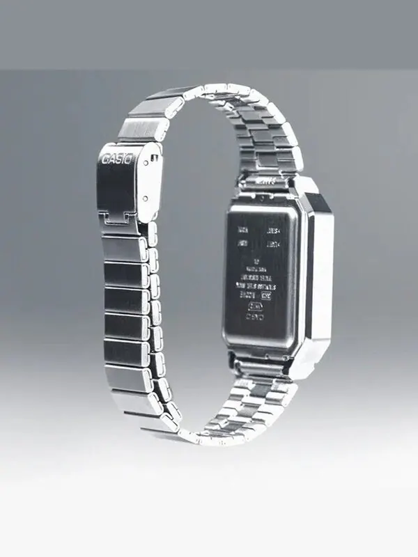 Часы Casio Youth G-Shock Digital Watch 'Silver Black' — изображение 4 из 4, оттенок серебряный
