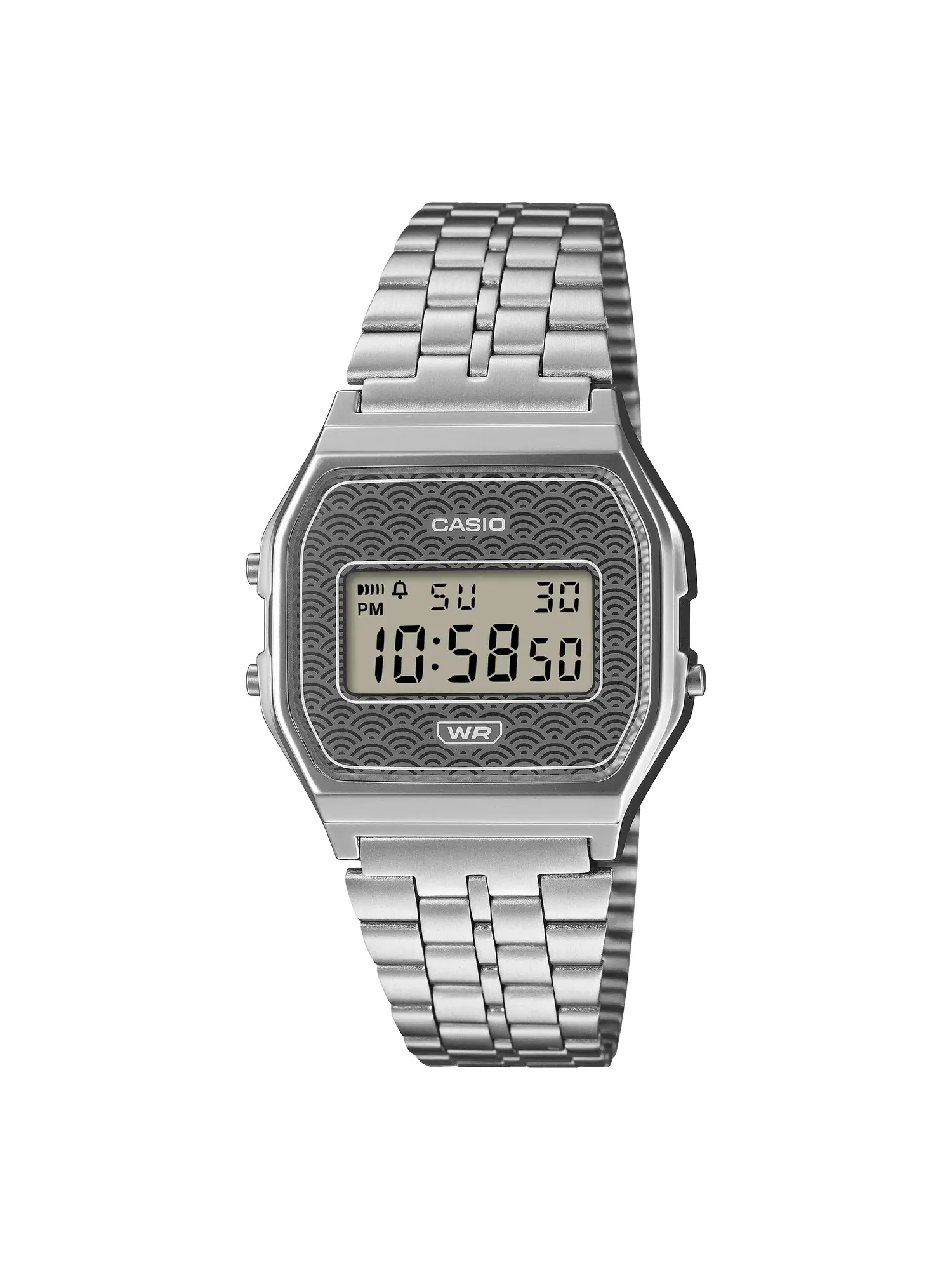 Часы CASIO Vintage A159 Series 'Silver Grey' A159WEVJ-7 — изображение 1 из 2, оттенок серебряный