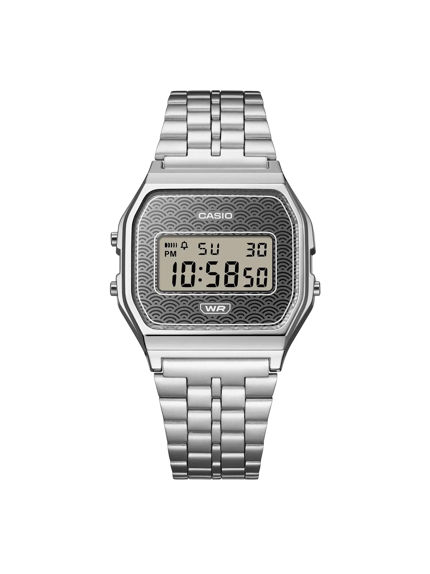 Часы CASIO Vintage A159 Series 'Silver Grey' A159WEVJ-7 — изображение 2 из 2, оттенок серебряный