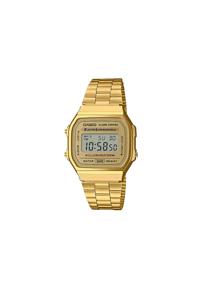 Часы Casio Vintage Iconic A168WG — изображение 1 из 5, оттенок золотистый