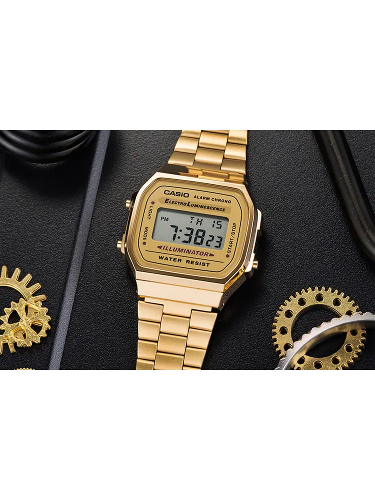 Часы Casio Vintage Iconic A168WG — изображение 3 из 5, оттенок золотистый