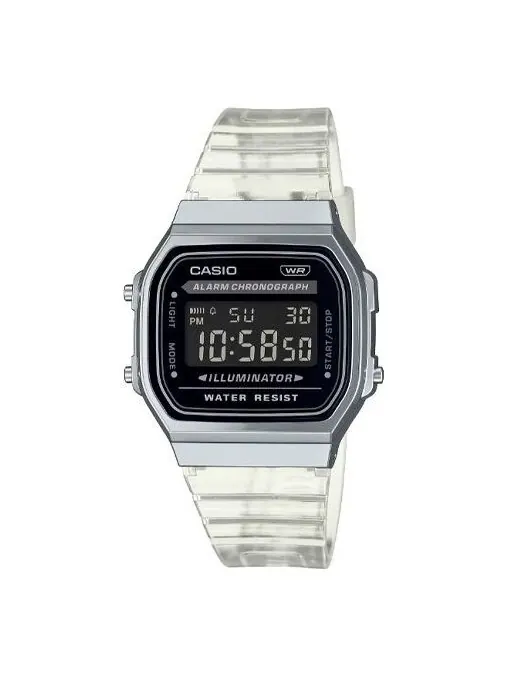 Часы digital 'clear silver black' Casio — изображение 1 из 2
