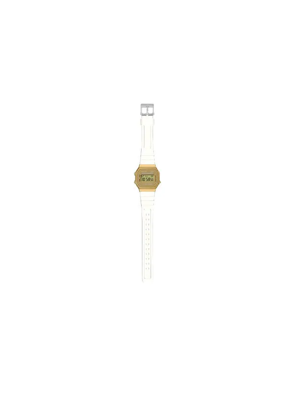 Часы digital 'clear gold' Casio — изображение 2 из 2, оттенок прозрачный/золотистый