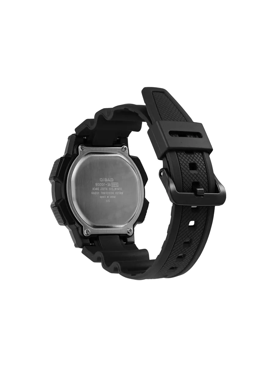 Часы CASIO G Shock Quartz Sports Waterproof Mens Black Digital — изображение 3 из 8, оттенок черный