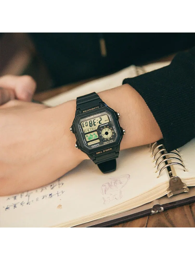 Часы CASIO G Shock Waterproof Mens Black Digital — изображение 5 из 5, оттенок черный