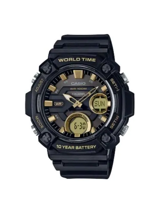 Часы CASIO G-Shock Analog-Digital 'Black Gold' — изображение 1 из 4, оттенок черный