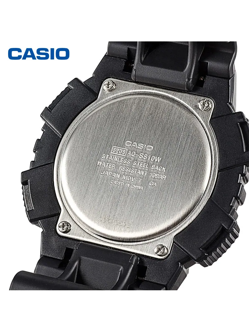 Часы CASIO Tough Solar Solar Sports Waterproof Electronic For Men Solar Powered Mens Black Analog — изображение 7 из 7