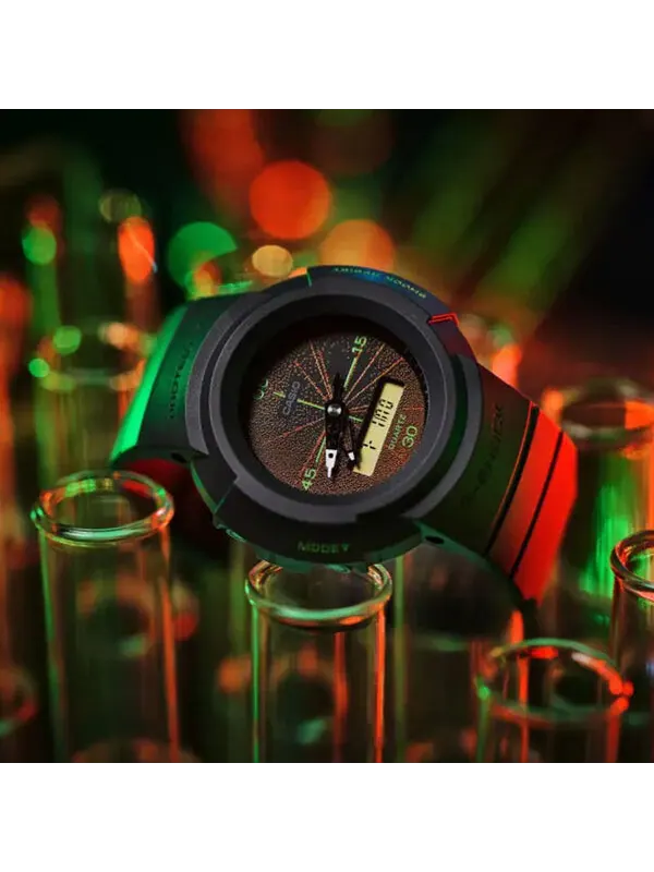 Часы CASIO G-Shock Analog-Digital 'Black' — изображение 3 из 4, оттенок серый