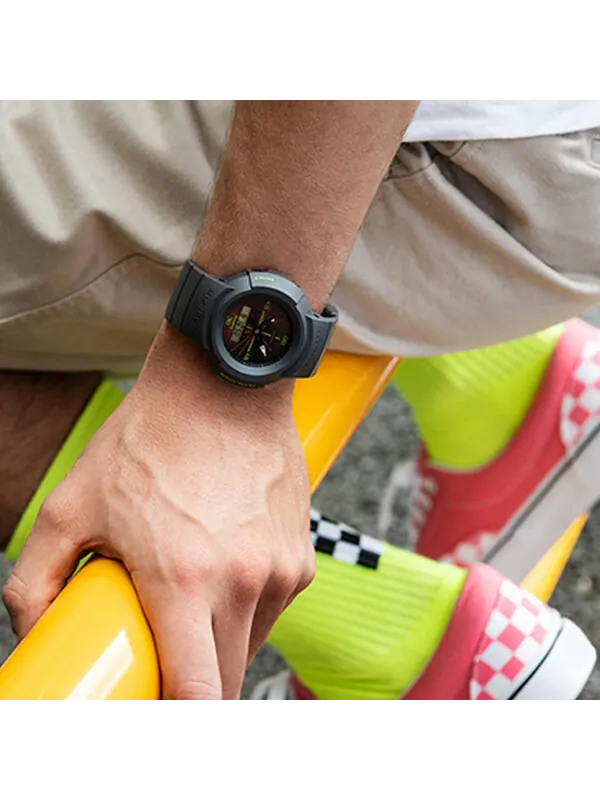 Часы CASIO G-Shock Analog-Digital 'Black' — изображение 4 из 4, оттенок серый