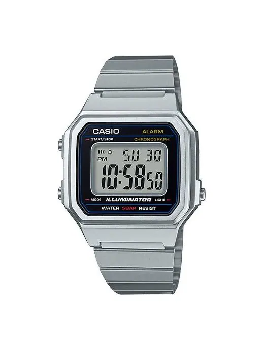 Часы CASIO STANDARD Vintage Classical Silver Mens White Digital — изображение 1 из 6, оттенок белый