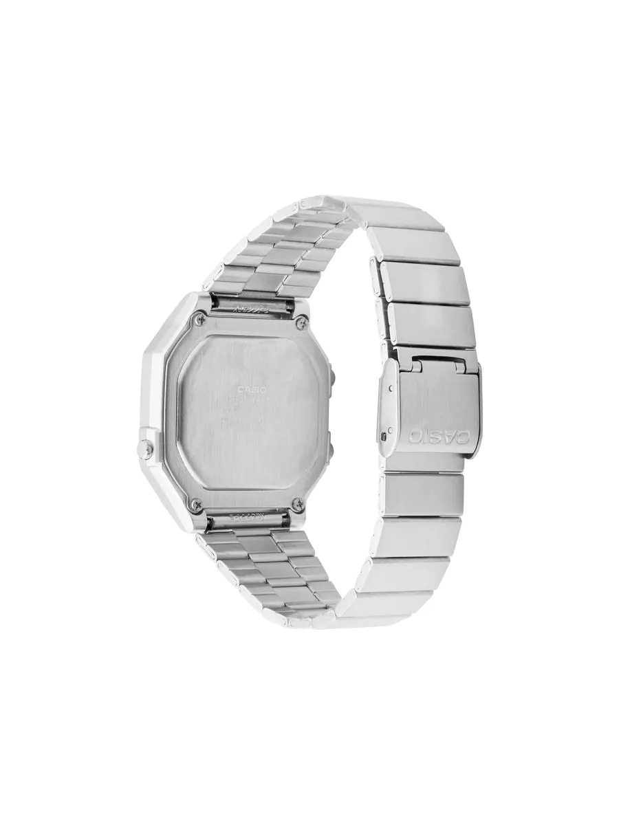 Часы CASIO STANDARD Vintage Classical Silver Mens White Digital — изображение 3 из 6, оттенок белый