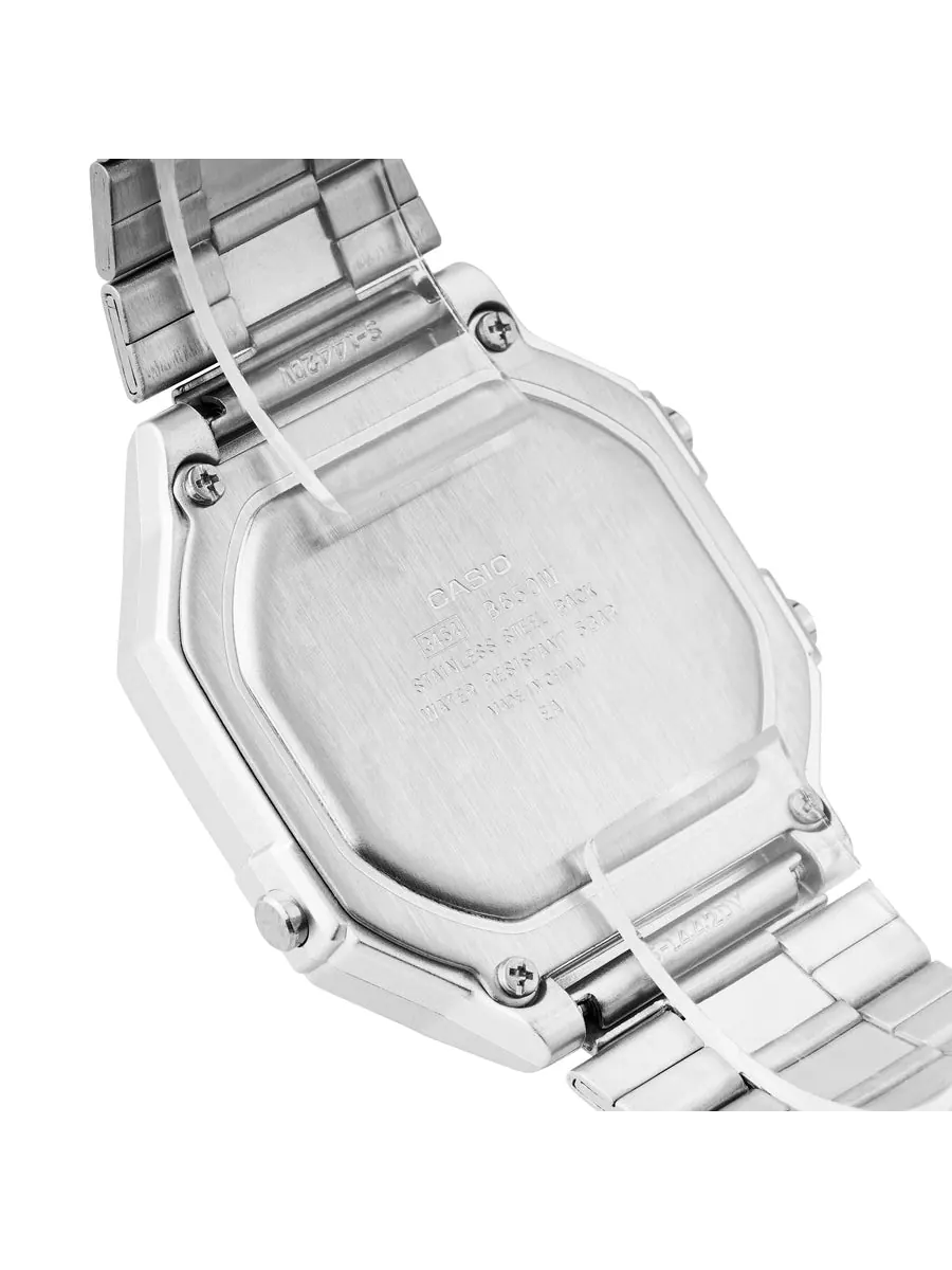 Часы CASIO STANDARD Vintage Classical Silver Mens White Digital — изображение 5 из 6, оттенок белый