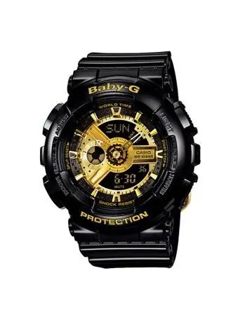Часы CASIO Baby-G 'Black Gold' — изображение 1 из 6, оттенок черный золотистый
