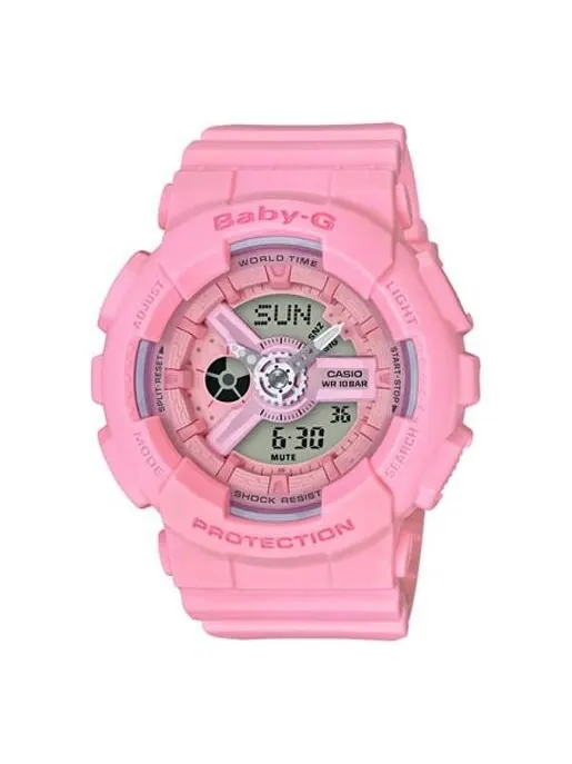 Часы CASIO Baby-G 'Pink' — изображение 1 из 4, оттенок розовый