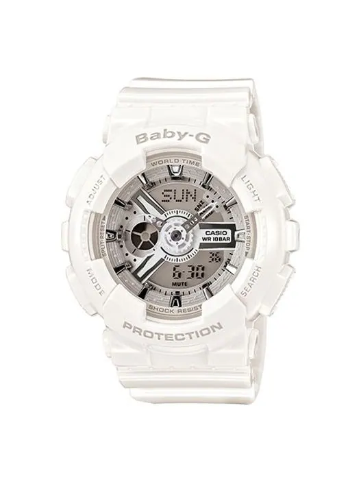 Часы CASIO Baby-G 'White' — изображение 1 из 5, оттенок белый