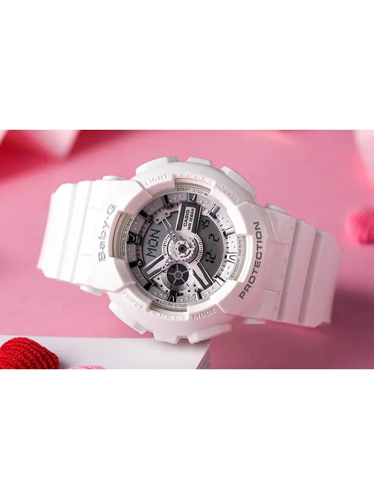 Часы CASIO Baby-G 'White' — изображение 2 из 5, оттенок белый