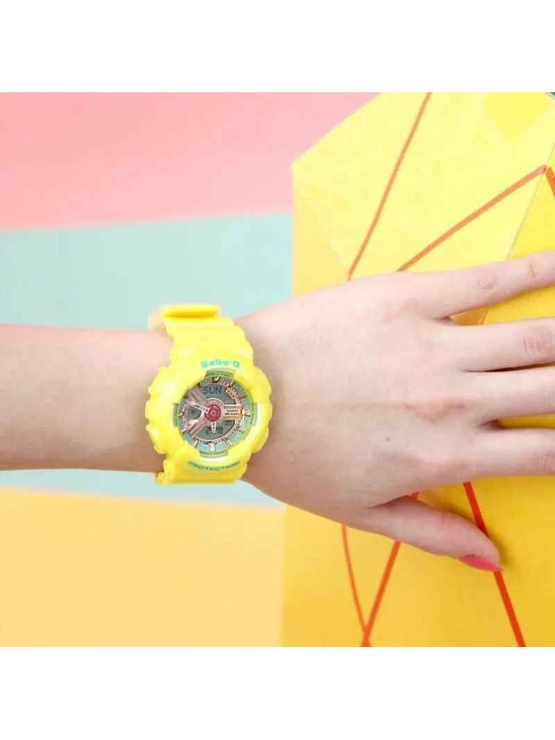 Часы CASIO Baby-G 'Yellow' — изображение 2 из 4, оттенок желтый