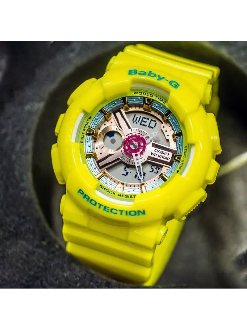 Часы CASIO Baby-G 'Yellow' — изображение 3 из 4, оттенок желтый
