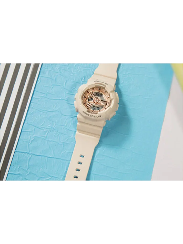 Часы CASIO Baby-G 'White Pink' — изображение 4 из 4, оттенок белый розовый