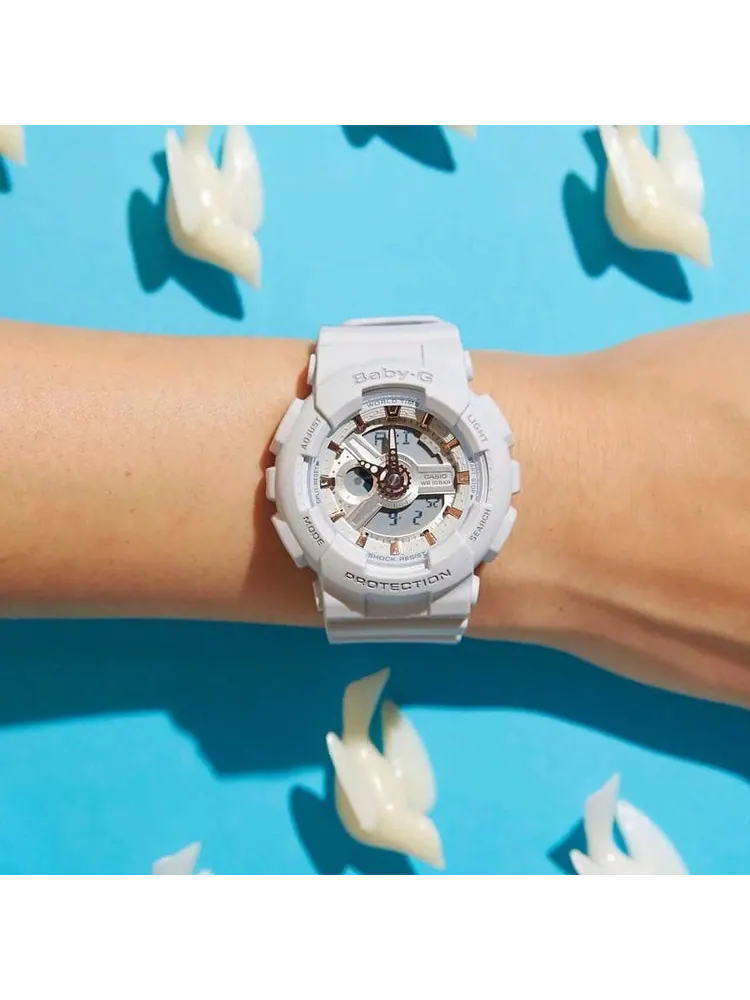 Часы CASIO Baby-G 'White' — изображение 5 из 6, оттенок белый